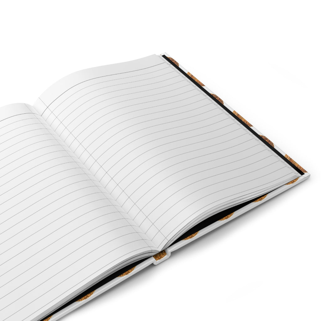 Bagel Pattern Hardcover Journal