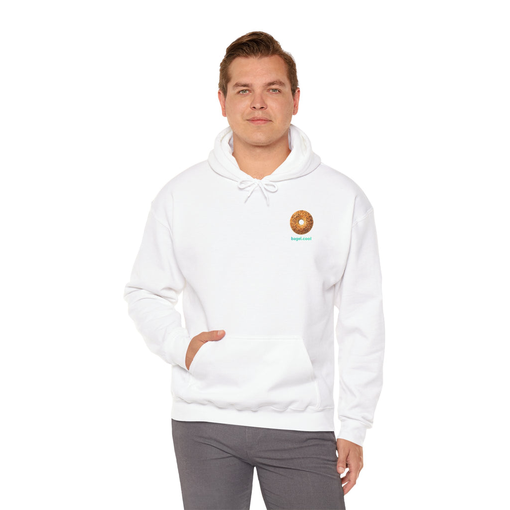 Bagel Icon Mini Unisex Heavy Blend™ Hooded Sweatshirt